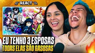 VITCH BEATS: Piseiro dos Hashiras - Rodeio dos Pilares (Kimetsu no Yaiba) | [Casal Jounin React] 