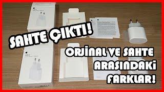 Apple 20W Adaptör Birebir Sahtesi İle Karşılaştırdım Diğer Videolardakileri Unutun! KANDIRILMAYIN!