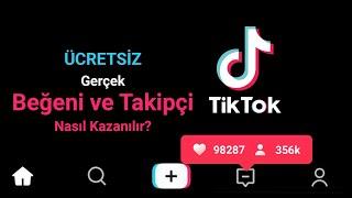 Tiktok'ta Takipçi ve Beğeni Arttırmanın En Kolay Yolu! (TikTok Doğal Yoldan Hesap Büyütme)