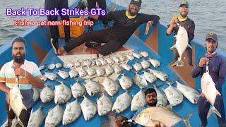 Krishna Patinam Port Fishing Trip Back To Back Strikes GTs #fishing #paraifish #fishingtips #fish