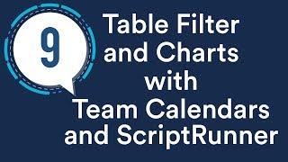 Table Filter and Charts with Team Calendars