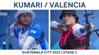 Deepika Kumari v Alejandra Valencia – recurve women semi | Guatemala City 2021 Hyundai World Cup