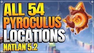 All 54 Pyroculus Locations in Natlan 5.2 | In Depth Follow Along Route |【Genshin Impact】