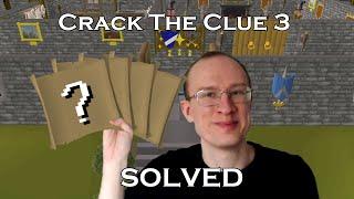 I Created Crack The Clue 3 – Oldschool Runescapes Hardest Treasure Hunt (Solved 21st June 2023)