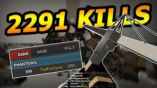 (2291 Kills) THE HIGHEST KILL GAME EVER IN PHANTOM FORCES...