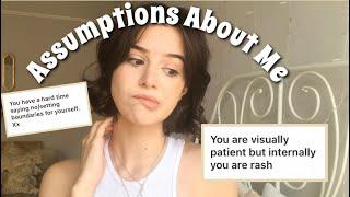 Assumptions About Me (the perception of my Midheaven)