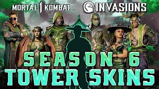 Season 6 Tower Skins & Palettes in Mortal Kombat 1