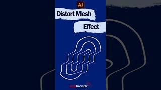 Distort Mash Effect in Adobe Illustrator #adobetips