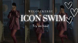 ICON SWIM TRY ON HAUL  FALL EDITION