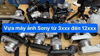 Tổng hợp máy ảnh cũ 27/6 - Toàn Sony từ hơn 3tr tới hơn 12tr...