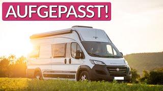 Wohnmobil mieten - DAS musst du wissen