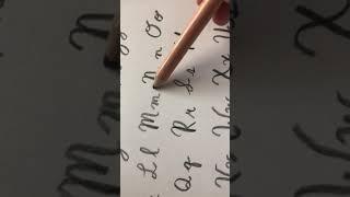How to Write Your Name in Cursive