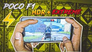 Poco F1  Pubg & Bgmi HDR + Extreme Test Handcam Buy Or Not 2022 | poco f1_handcam |custom_rom