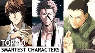 Top 10 Most Intelligent Anime Characters | In Hindi | Animeverse