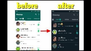 CARA MENGAKTIFKAN MODE GELAP DI APLIKASI WhatsApp