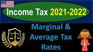 Marginal and Average Tax Rates 1070 Income Tax Preparation & Law 2021-2022