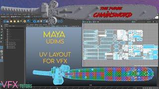 Basic UDIM's UV Layout for VFX