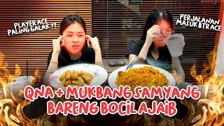 BABYLA GALAK & JESSIE PERNAH DI REMEHIN PLAYER LAIN ? QNA & MUKBANG SAMYANG BARENG BTR JESSIE !!