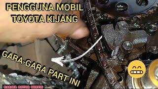 SALAH SATU FAKTOR SUARA MESIN MOBIL KIJANG 5K&7K, KASAR DAN BRISIK....