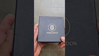 Unboxing Hayes London Genuine Leather Belts | Belts for Man #HayesLondon