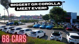 Craziest GR Corolla Meet Ever!!