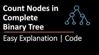 Count Complete Tree Nodes | Leetcode 222 | Binary Tree | Java