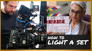 How To Light A Set (bright commercial look)