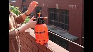 Pulverizador de Pressão Manual Bomba Spray 2 Litros