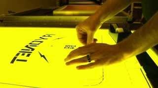 Easy and Quick DIY Film Alignment and Screen Printing Registration Trick