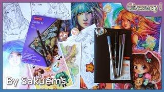 *Closed* 30 000 subscribers giveaway ! Art supplies and goodies !