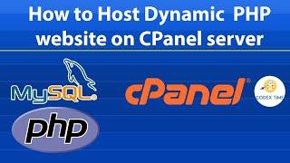 How to host php website on CPanel Server