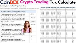 How To Calculate Trading Tax On CoinDCX Exchange | Download ITR Ready Tax Report |Step-by-Step Guide