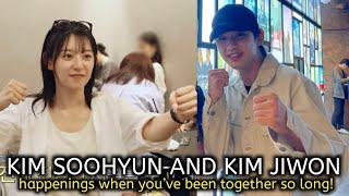 Kim jiwon's "soohyunification"(happenings when you've been together for so long you end copying him)