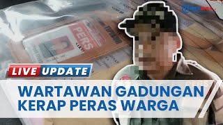 Wartawan Gadungan Ngaku dari Tribun di Bengkulu Ternyata Eks Kades, Kerap Peras Warga Kini Ditangkap