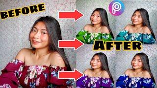 How to change Clothes Color in easy way | Picsart Editing Tutorial