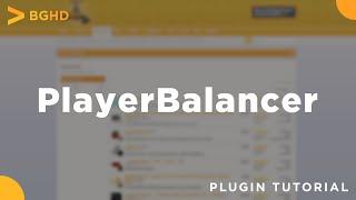 PlayerBalancer - Spigot Plugin Tutorial/Overview