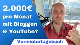 Online Geld verdienen  - 2.000€ pro Monat mit Blog oder YouTube? Meine Tipps aus der Praxis!