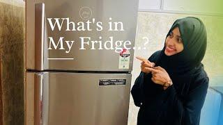 What's in my fridge..? Fridge Tour||Sara's cooking world