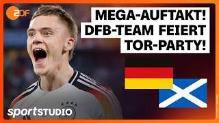 Deutschland – Schottland Highlights | UEFA EURO 2024 | sportstudio