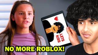 SHE WAS BANNED FROM PLAYING ROBLOX...