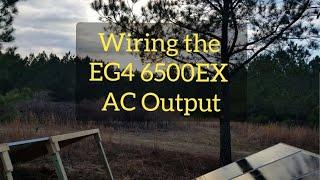 Wiring EG4-6500EX 48V inverters to AC service panel | PV system part 5 | Getting off the grid