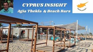 Ayia Thekla Cyprus Tour and Beach Bars.