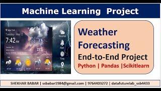 Machine Learning Weather Forecasting [End to End Project] #machinelearning #randomforests