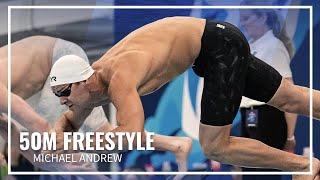 Michael Andrew Takes the Win in Men's 50M Freestyle I TYR Pro Series San Antonio