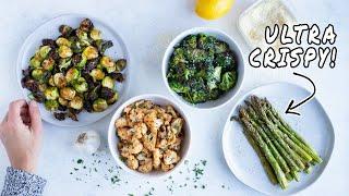 4 EASY Air Fryer Veggie Recipes (Ready in Under 15 Minutes!)