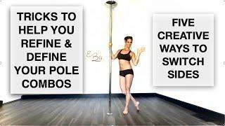 5 Creative Ways to switch sides on the pole- Pole Dancing Tutorials by ElizabethBFit
