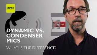 Dynamic vs condenser microphones - what is the difference?