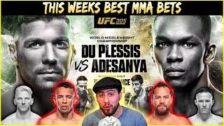 This Weeks Best MMA Bets - UFC 305 Betting Breakdown Du Plessis vs Adesanya | Lock Of The Week