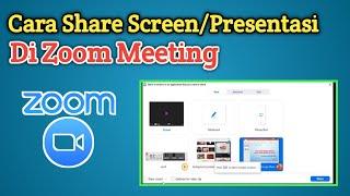 Cara Share Screen Di Zoom Meeting Menggunakan Laptop