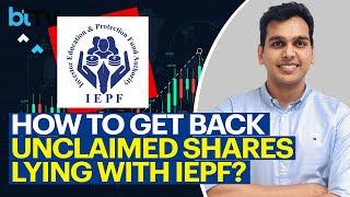 5 Easy Steps To Follow To Reclaim Stuck Shares In IEPF